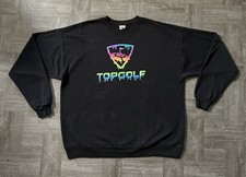 Pulôver Top Golf preto manga longa Hanes EcoSmart gráfico tamanho XL logotipo arco-íris comprar usado  Enviando para Brazil