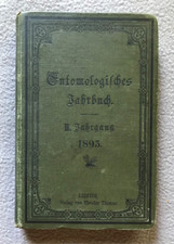 Entomologisches jahrbuch jhg gebraucht kaufen  Eichwalde