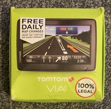 Tomtom satnav via for sale  COLCHESTER