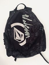 Mochila De Colección Y2K Volcom Stone Negra Gris Graffiti Skateboarding Grande segunda mano  Embacar hacia Argentina