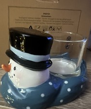 Partylite snowman schneemann gebraucht kaufen  Deutschland