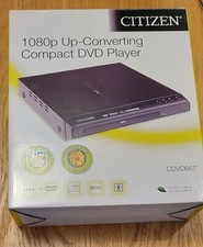 CITIZEN DVD Player Full HD 1080p UPCONVERTING HDMI compacto CDVD667 NOVA CAIXA ABERTA comprar usado  Enviando para Brazil