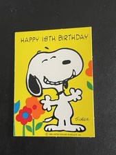 Vintage snoopy 18th for sale Vintage snoopy 18th for sale  PETERBOROUGH