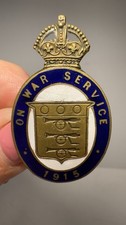1915 war service for sale  PRESTON