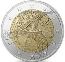 2euro commémorative 2024 d'occasion  Lilles-Lomme