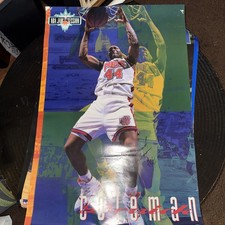 Pôster NBA Jam Session Derrick Coleman - Autografado, usado comprar usado Pôster NBA Jam Session Derrick Coleman - Autografado, usado comprar usado  Enviando para Brazil