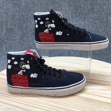Tênis VANS Masculino 6.5 Feminino 8 Peanuts x Sk8-Hi Flying Ace Hi Top Azul comprar usado  Enviando para Brazil