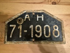 Historisches kfz kennzeichen gebraucht kaufen Historisches kfz kennzeichen gebraucht kaufen  Hirschhorn (Neckar)