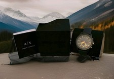 Armani grey watch for sale  BARKING