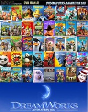 DVD Mania Pick Your Movie Spielberg Dreamworks Anime Family Combine Ship DVD Lot, usado comprar usado  Enviando para Brazil
