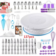 137pcs cake turntable for sale  DUNSTABLE