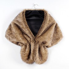 Faux fur bridal for sale  BOLTON