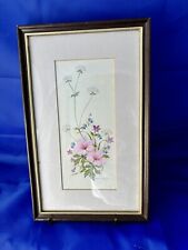 Vintage framed floral for sale  LAUNCESTON
