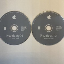 CDs de instalação e restauração de software Apple PowerBook G4 (691-2380-A / 691-2384-A) comprar usado  Enviando para Brazil