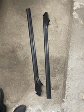 BMW E36 M3 Coupe painel de acabamento de soleira de porta interior driver e passageiro conjunto preto comprar usado  Enviando para Brazil