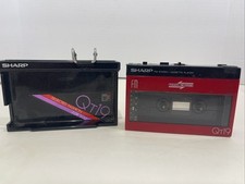 Cassete removível Sharp Qt-19r-1 e deck de rádio com suporte de cinto muito raro! comprar usado  Enviando para Brazil
