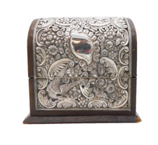 Suporte de mesa eduardiano grande prata esterlina montado arrumado antigo 1902 Birmingham, usado comprar usado  Enviando para Brazil
