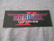 Gradius gofer sticker d'occasion  Boulogne-Billancourt