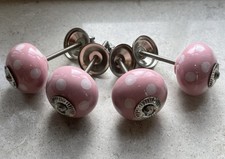 Pink white polkadot for sale  GUILDFORD