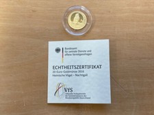 Euro gold münze gebraucht kaufen  Lenzen