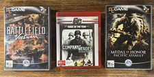 PC Games X 3 Medal of Honor Pacific Assault /Company Of Heroes/battlefield Vietnã comprar usado  Enviando para Brazil
