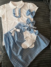 8yrs gingham school for sale  HOUNSLOW