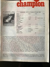Champion 1968 johnny d'occasion  Le Creusot
