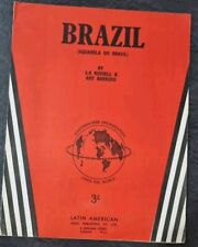 Brasil - Russell & Barroso - Partituras vintage 1939 - Pop latino - Excelente comprar usado  Enviando para Brazil