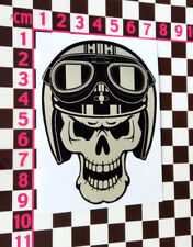 Chrome biker skull for sale  BEWDLEY
