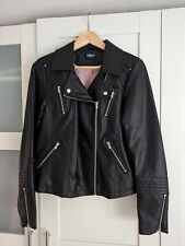Nly kunstlederjacke schwarz gebraucht kaufen  Herdorf