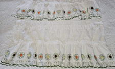 Vintage valances eyelet for sale  Clayton