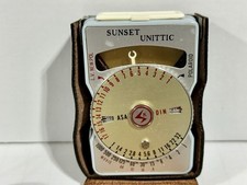 Vintage Showa Koden Sunset Unittic Modelo 31 Medidor de Exposição ao Selênio Estojo/Papéis, usado comprar usado  Enviando para Brazil