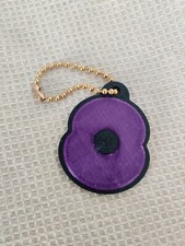 Purple poppy keyring for sale Purple poppy keyring for sale  BRIDGEND