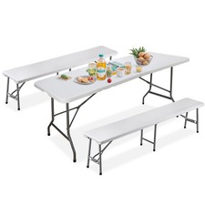 6ft folding table d'occasion  Expédié en Belgium