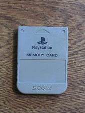 Usado, Cartão de memória original oficial original do fabricante Sony PlayStation PS cinza original comprar usado  Enviando para Brazil
