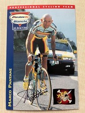 Autogramm marco pantani usato  Tivoli