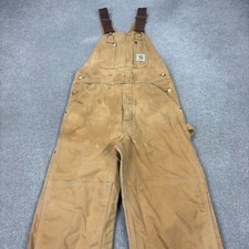 Carhartt dungarees adult for sale  PLYMOUTH