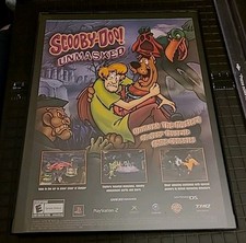 Scooby-Doo videogame desmascarado 2005 anúncio impresso 8,5X11 vintage  comprar usado  Enviando para Brazil