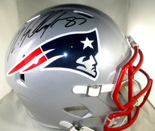 Rob Gronkowski / Autografado New England Patriots F.S. Réplica capacete/certificado de autenticidade comprar usado  Enviando para Brazil