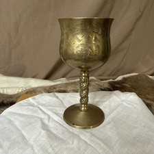 Brass chalice vintage for sale  Stanton