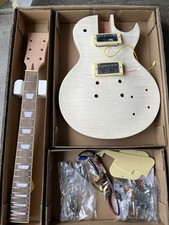 Kit faça você mesmo de guitarra elétrica estilo LP topo de chama LEO JAYMZ comprar usado  Enviando para Brazil