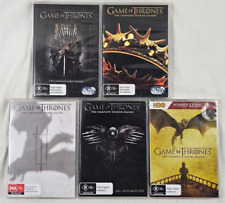 DVD região 4 série de TV Game Of Thrones temporada 1,2,3,4 e 5 HBO, usado comprar usado  Enviando para Brazil