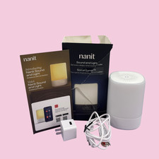 Máquina de som e luz Nanit monitor de áudio 3 em 1 luz chupeta para dormir #OB1076 comprar usado  Enviando para Brazil