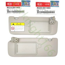NOVO Espelho de Viseira Solar Genuíno Cinza LH e RH Para 2017-2021 KIA SPORTAGE comprar usado  Enviando para Brazil