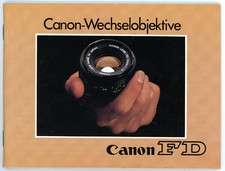 Canon wechselobjektive brosch� gebraucht kaufen  Dresden