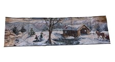 Winter scene bridge for sale  Clyde