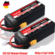 2pcs hrb 6000mah gebraucht kaufen  Langenlonsheim