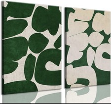 Green abstract canvas for sale  Cleveland