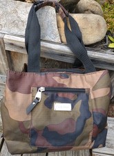 Bolsa tote Steve Madden camuflada com bolso com zíper e alças de teia comprar usado  Enviando para Brazil