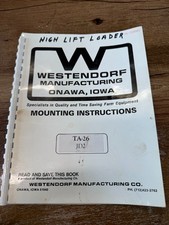 Westendorf manufacturing mount for sale  Gallatin